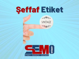 Sultandağı Şeffaf Etiket